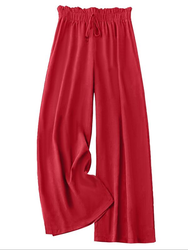 Coastal Breeze Plus Size Wide-Leg Pants