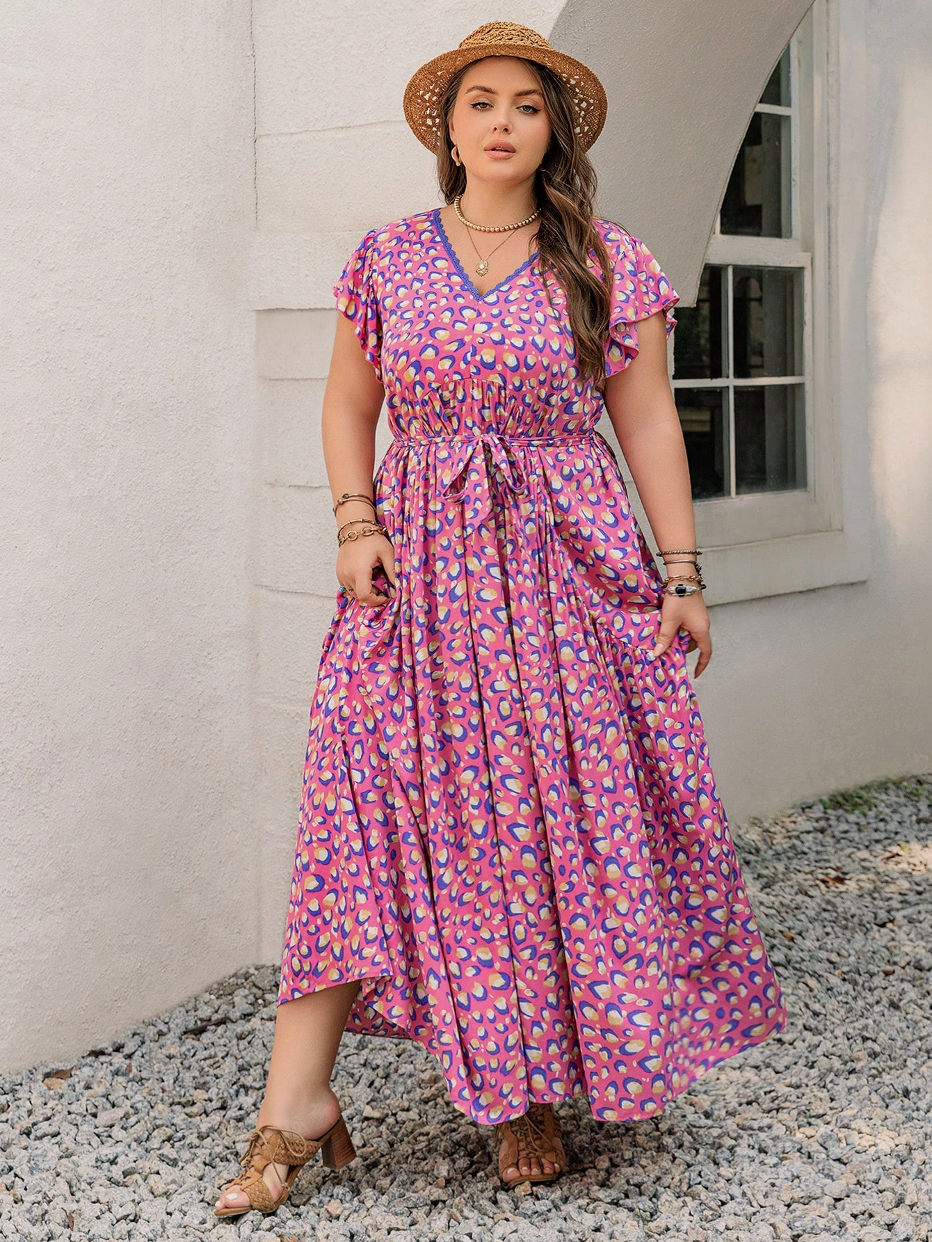 knee length dresses for ladies Marbella Breeze Boho Dress – Salt&coast