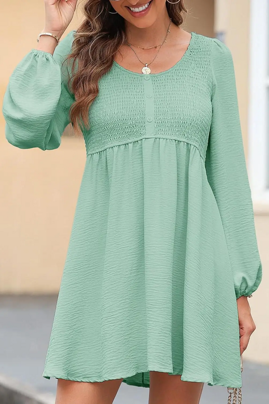 Santorini Glow Mini Dress