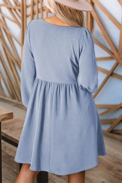 Santorini Glow Mini Dress