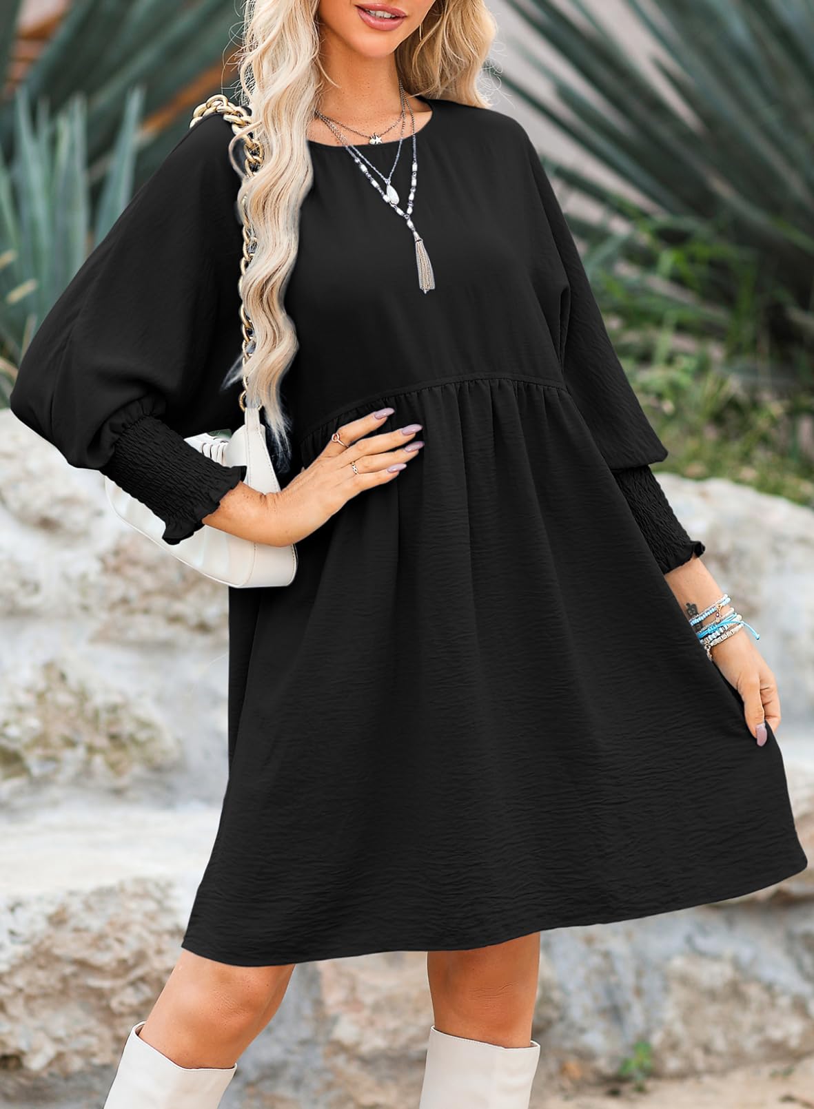 Sunset Flows Tunic Dress