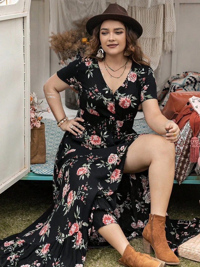 Garden Breeze Maxi Dress