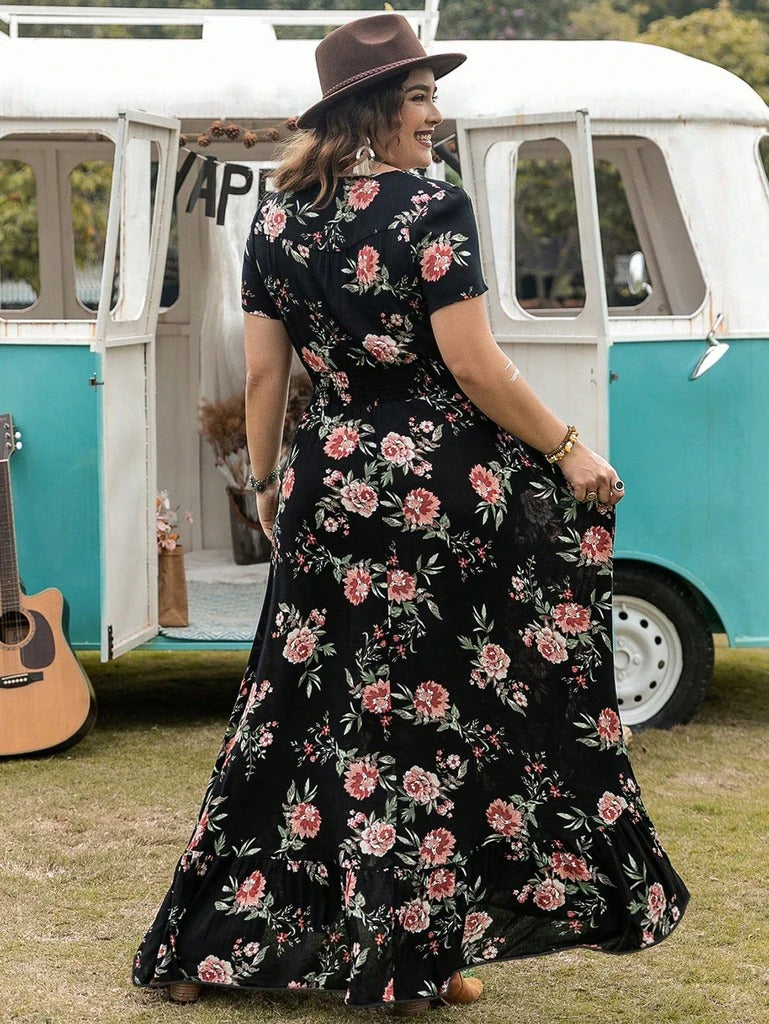Garden Breeze Maxi Dress