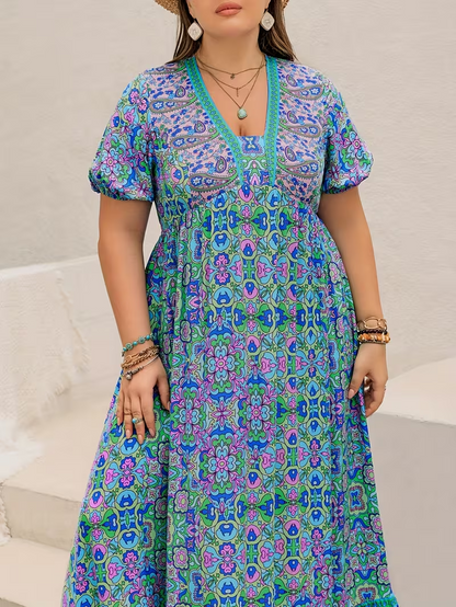 Tropical Tapestry Maxi Dress