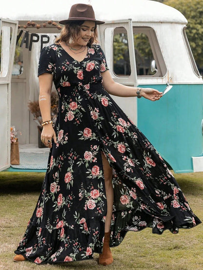 Garden Breeze Maxi Dress