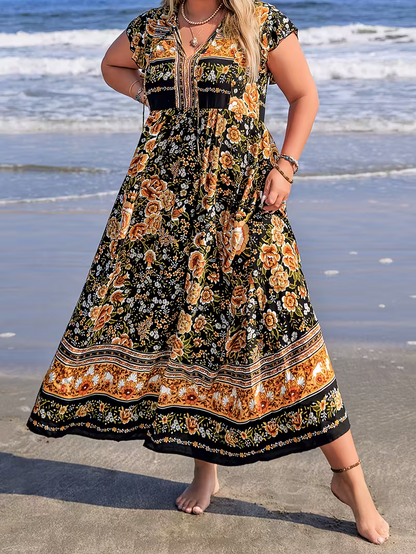 Boho Essence Floral Maxi