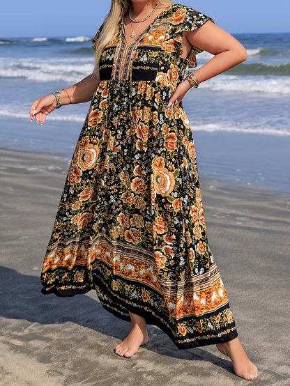 Boho Essence Floral Maxi