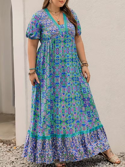 Tropical Tapestry Maxi Dress