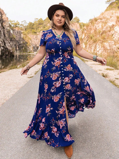 Garden Breeze Maxi Dress