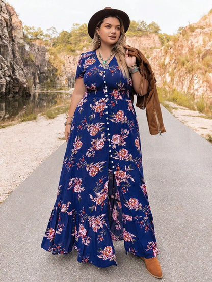Garden Breeze Maxi Dress