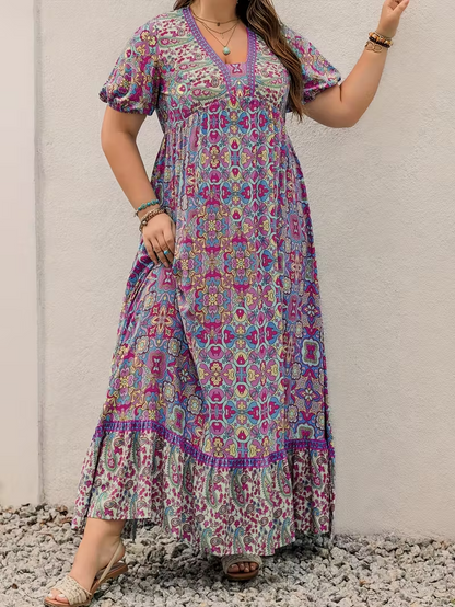 Tropical Tapestry Maxi Dress