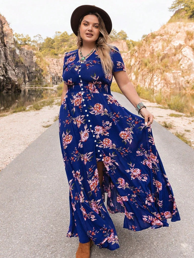 Garden Breeze Maxi Dress