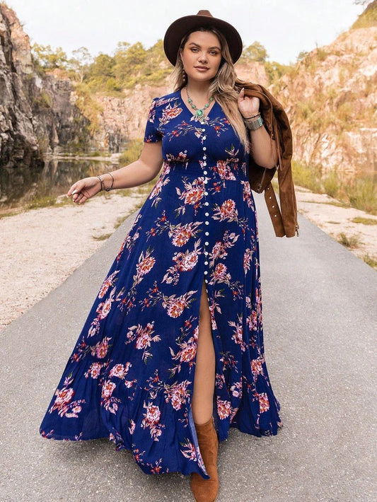 Garden Breeze Maxi Dress