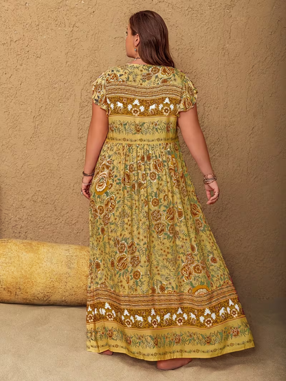 Boho Essence Floral Maxi