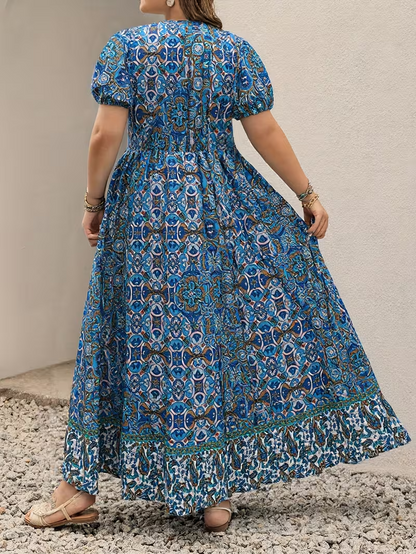 Tropical Tapestry Maxi Dress