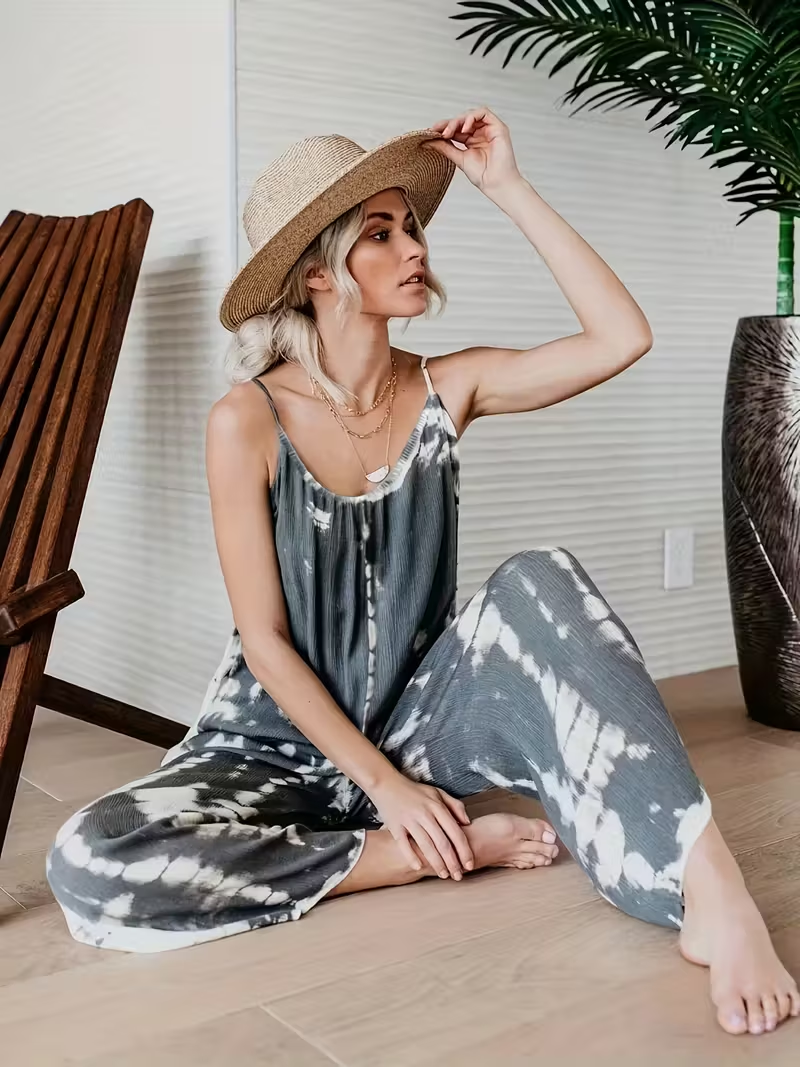 Palm Breeze Romper