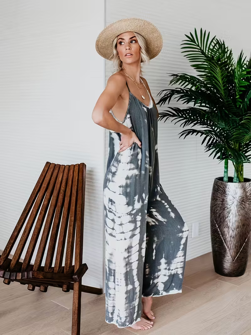 Palm Breeze Romper
