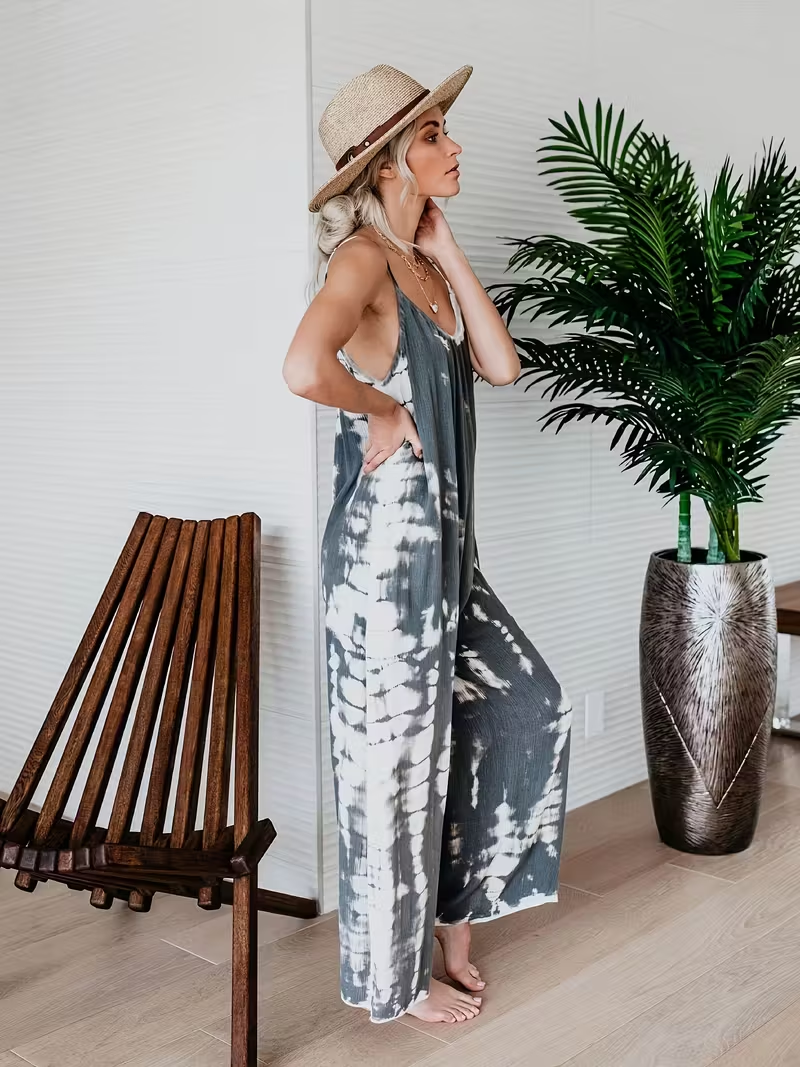 Palm Breeze Romper