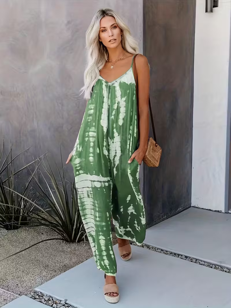 Palm Breeze Romper
