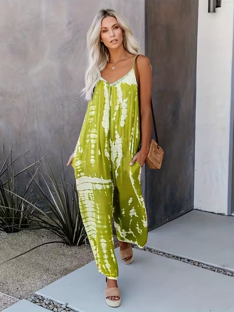 Palm Breeze Romper
