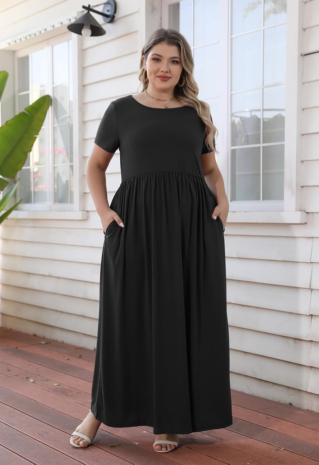 Evelyn Casual Maxi Dress