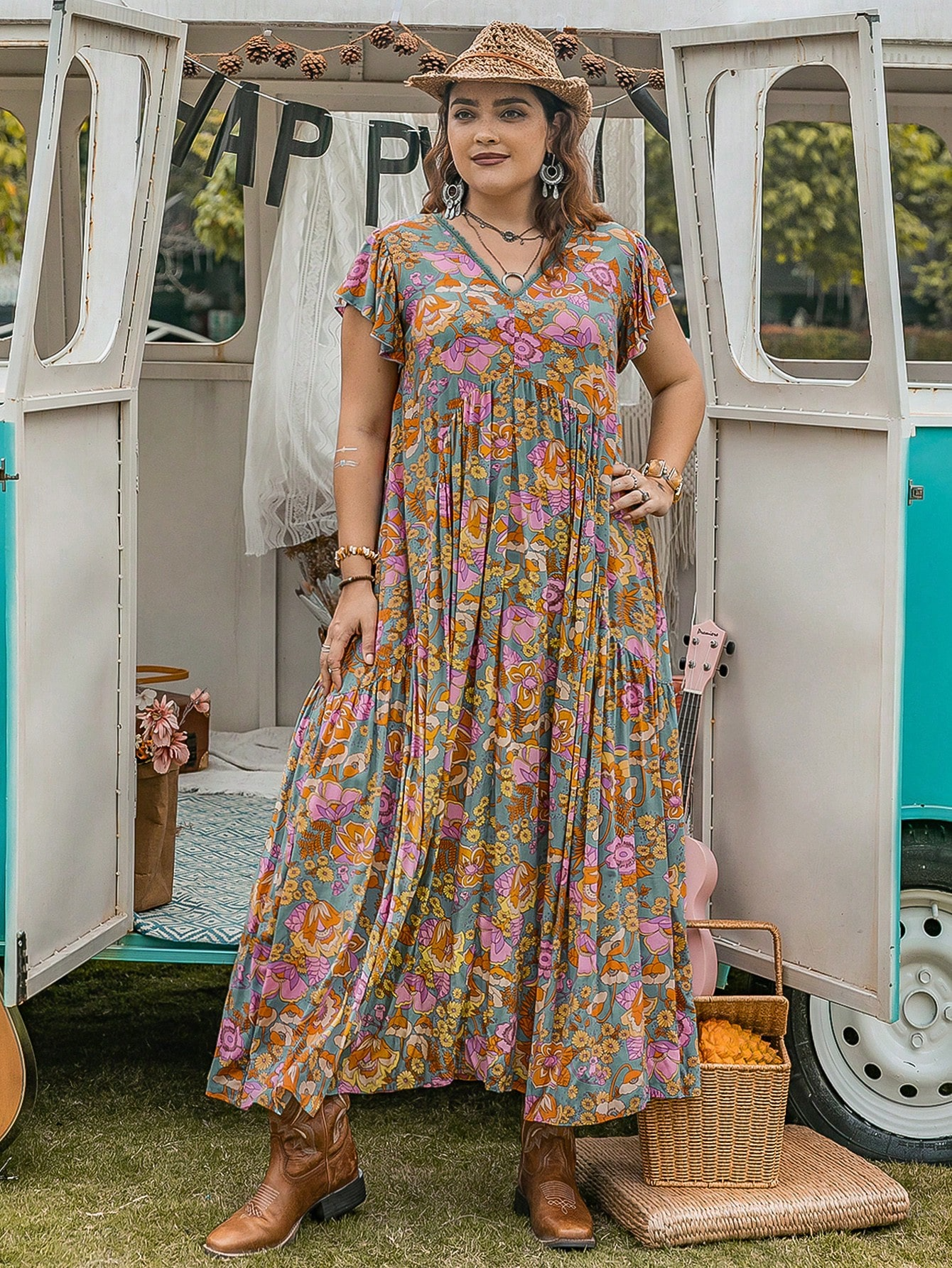 Marbella Breeze Boho Dress