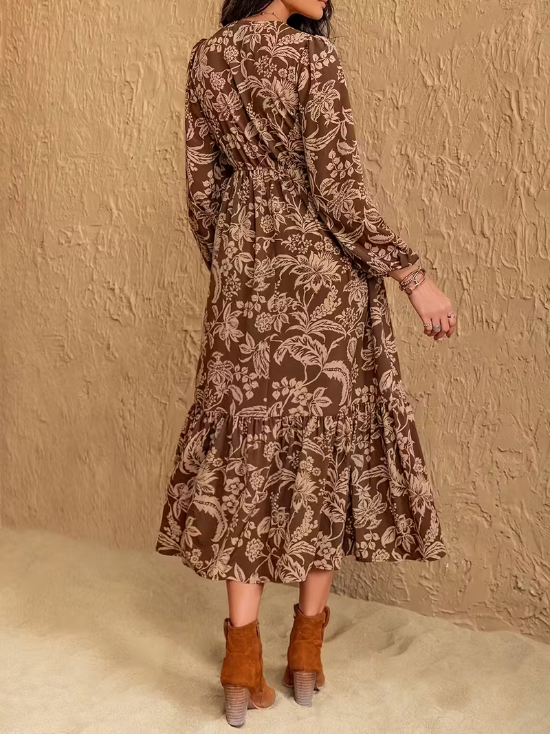 Amara Garden Midi Dress