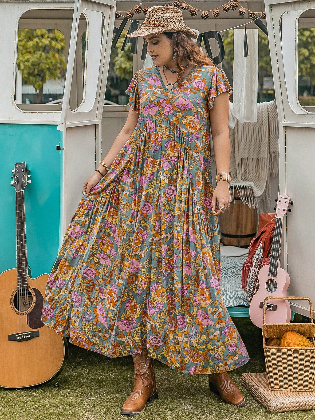 Marbella Breeze Boho Dress