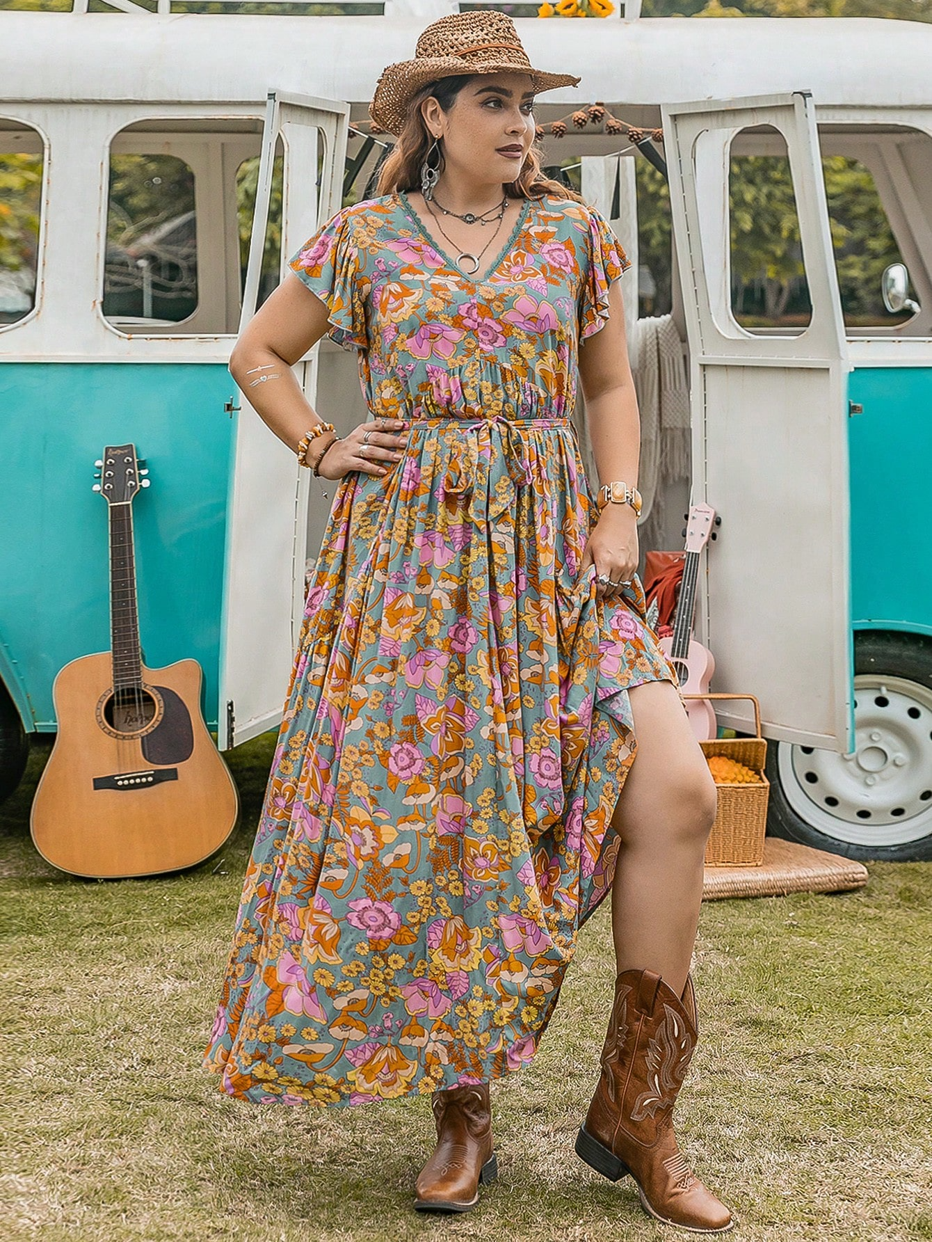 Marbella Breeze Boho Dress