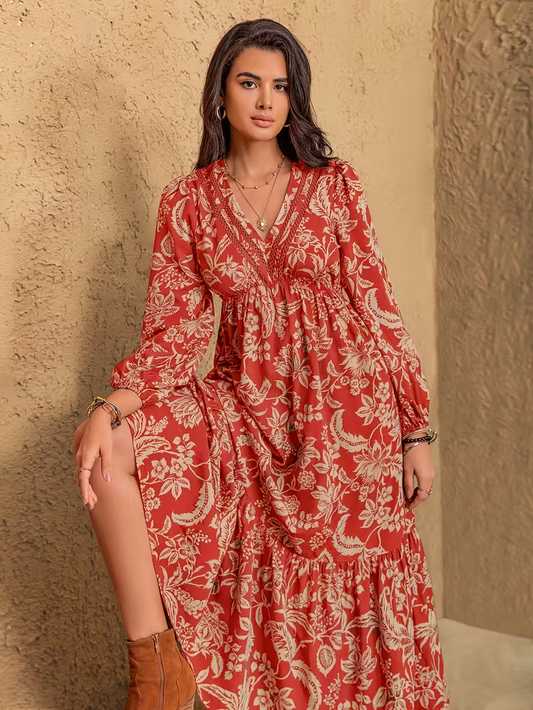 Amara Garden Midi Dress