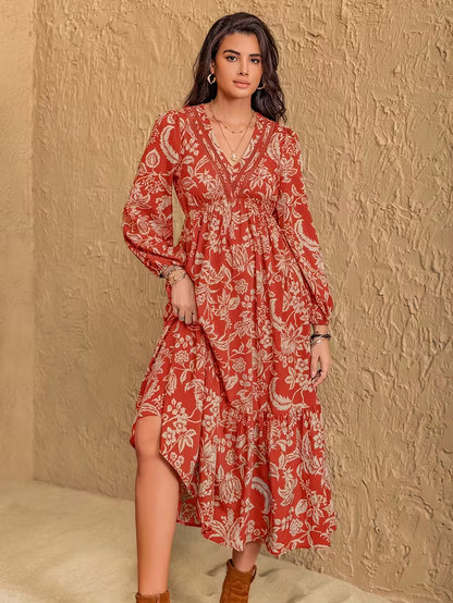 Amara Garden Midi Dress