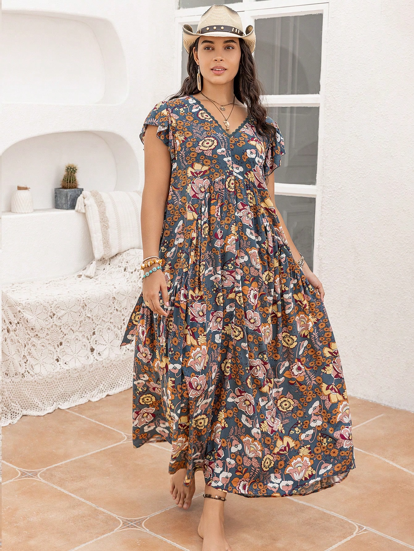 Marbella Breeze Boho Dress