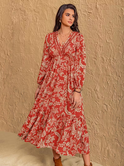Amara Garden Midi Dress