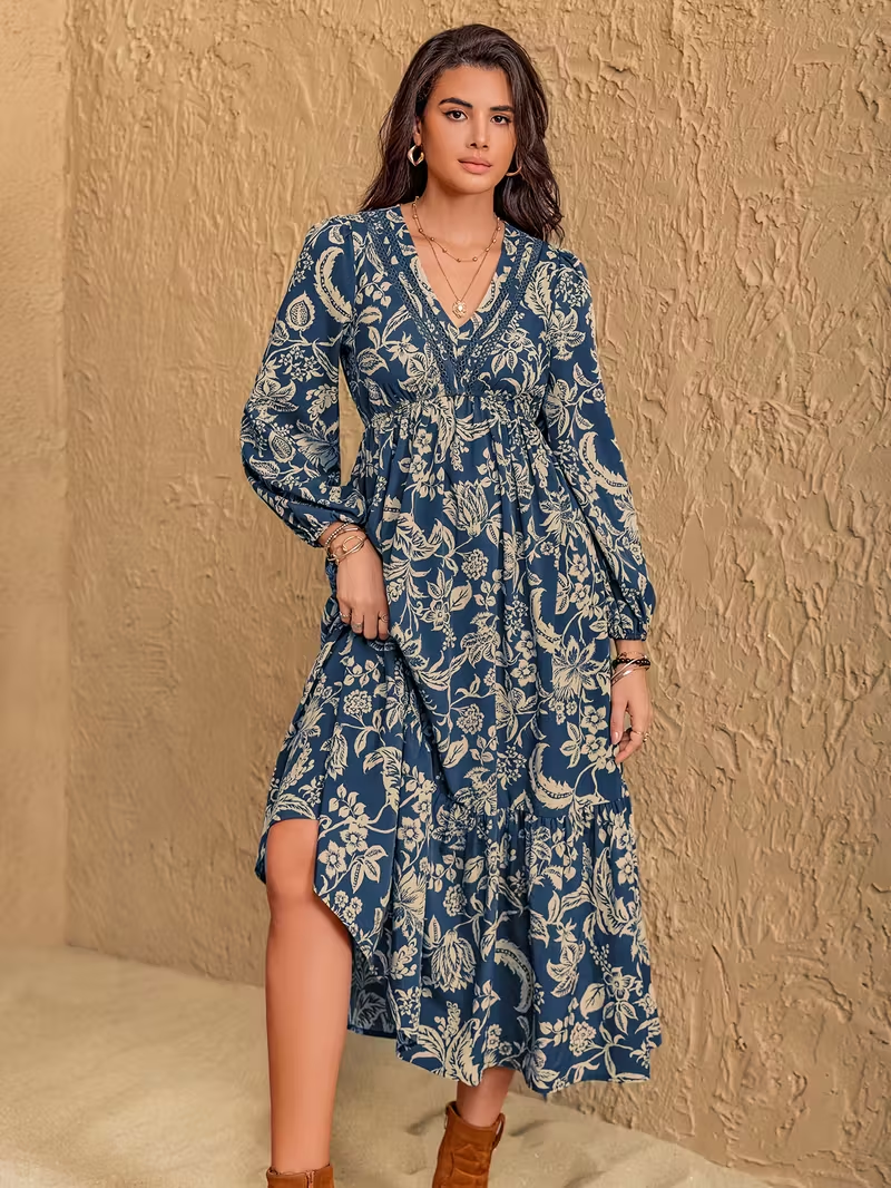Amara Garden Midi Dress