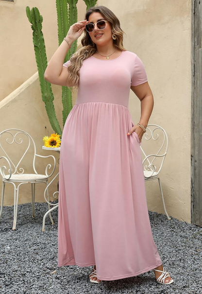 Evelyn Casual Maxi Dress