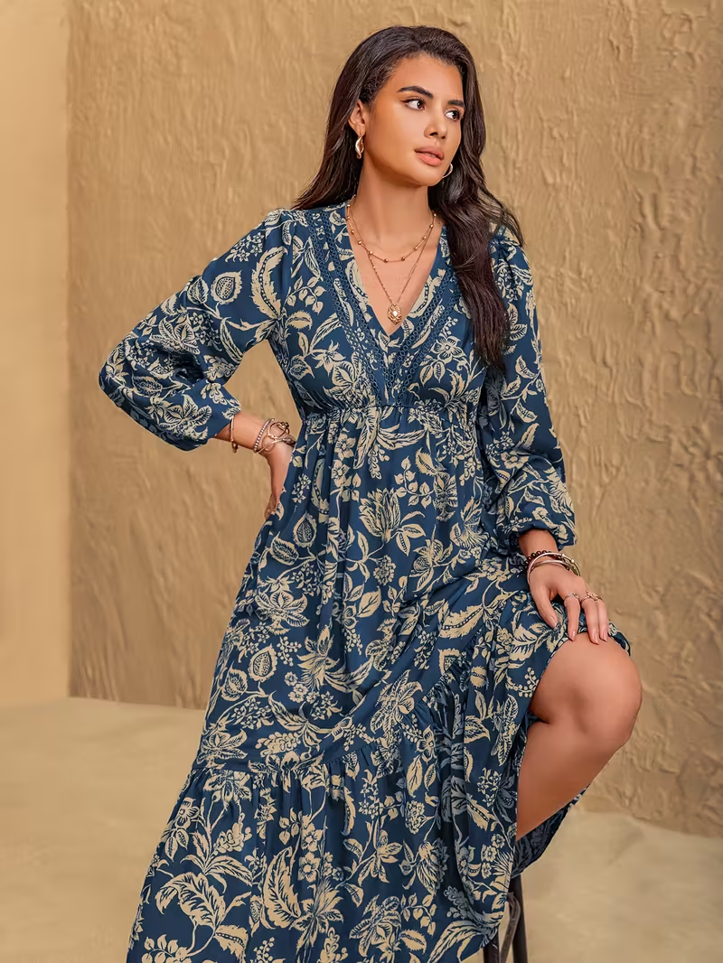 Amara Garden Midi Dress