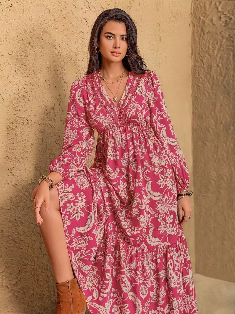 Amara Garden Midi Dress