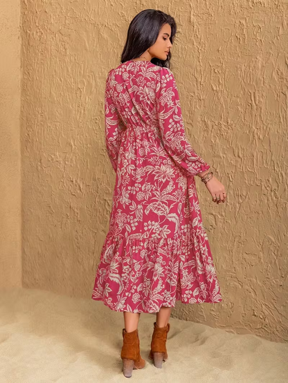 Amara Garden Midi Dress