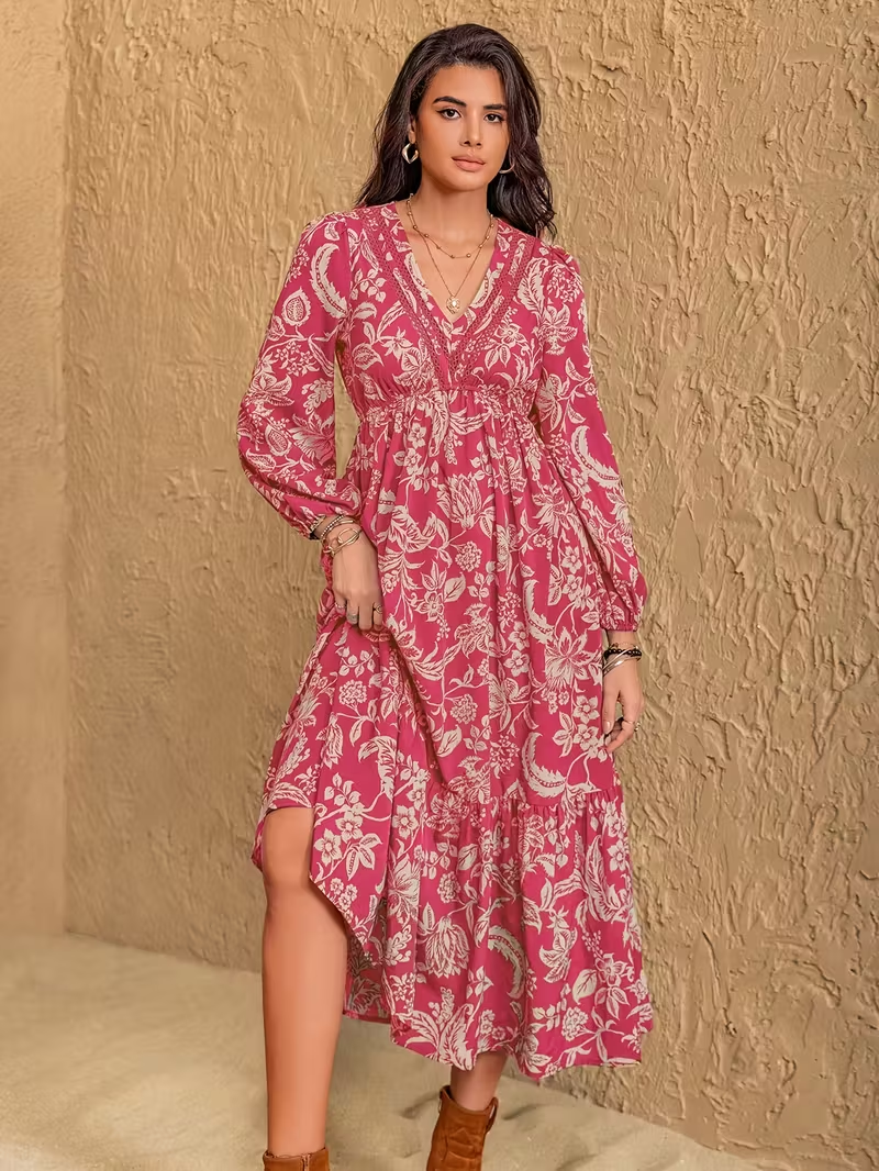Amara Garden Midi Dress