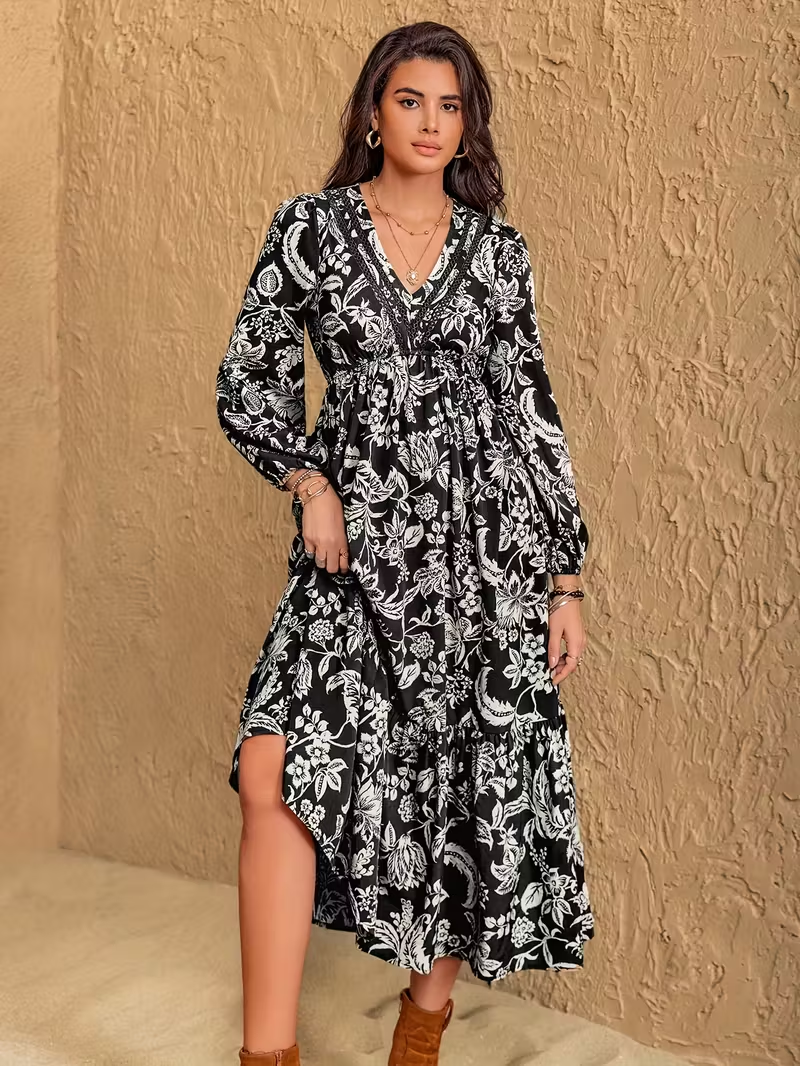 Amara Garden Midi Dress