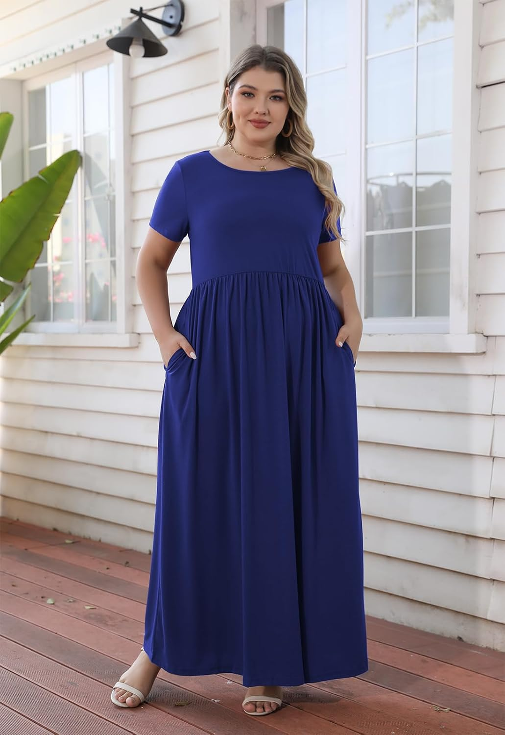Evelyn Casual Maxi Dress