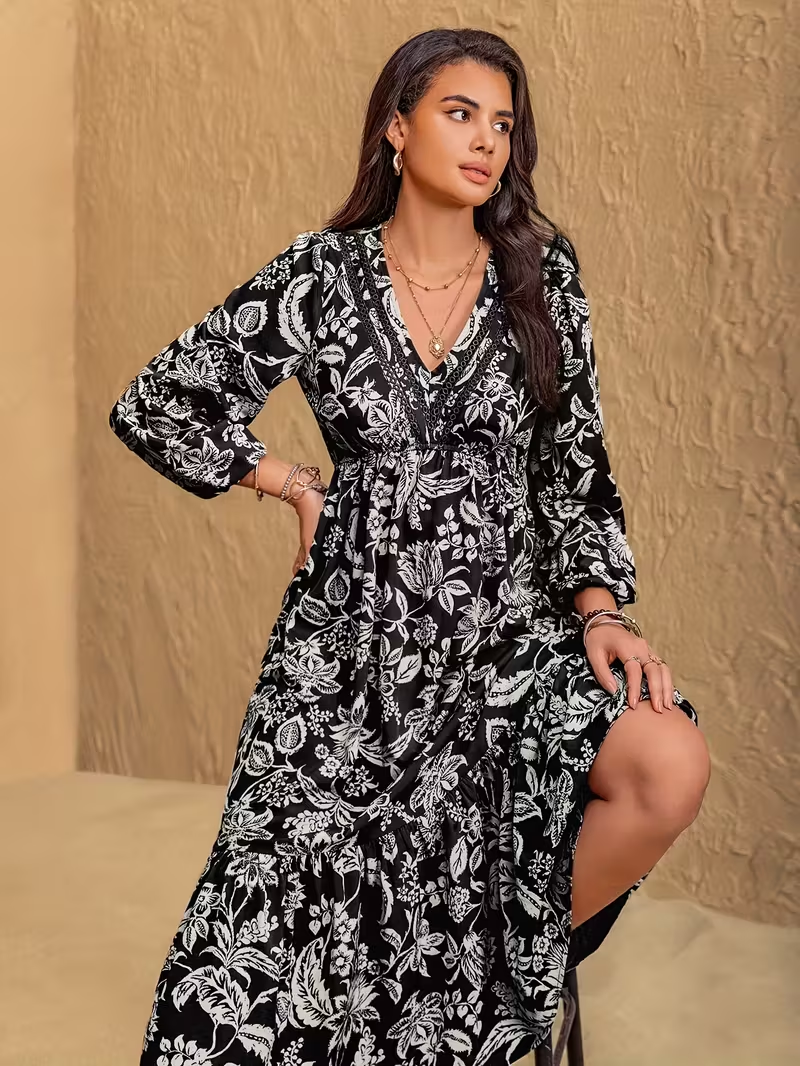 Amara Garden Midi Dress