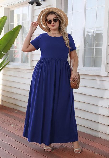 Evelyn Casual Maxi Dress