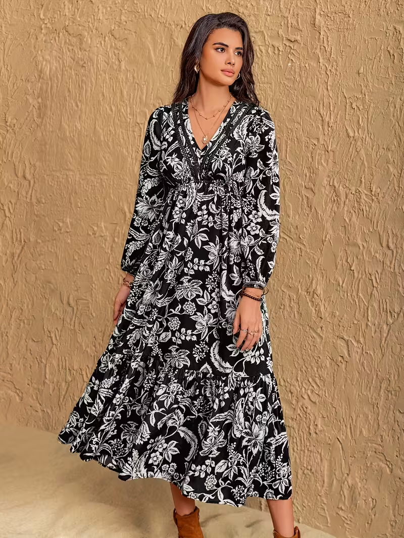 Amara Garden Midi Dress