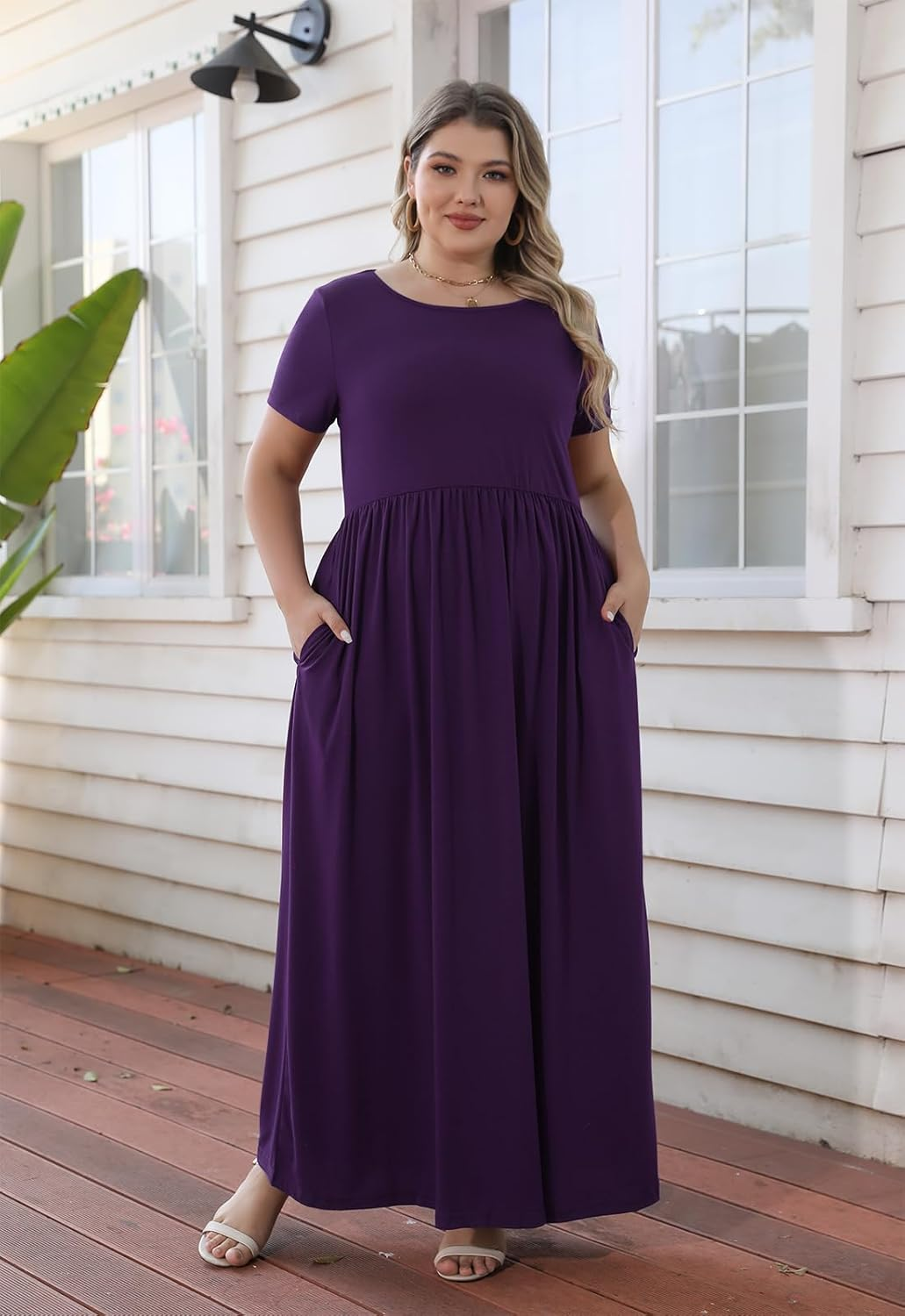 Evelyn Casual Maxi Dress
