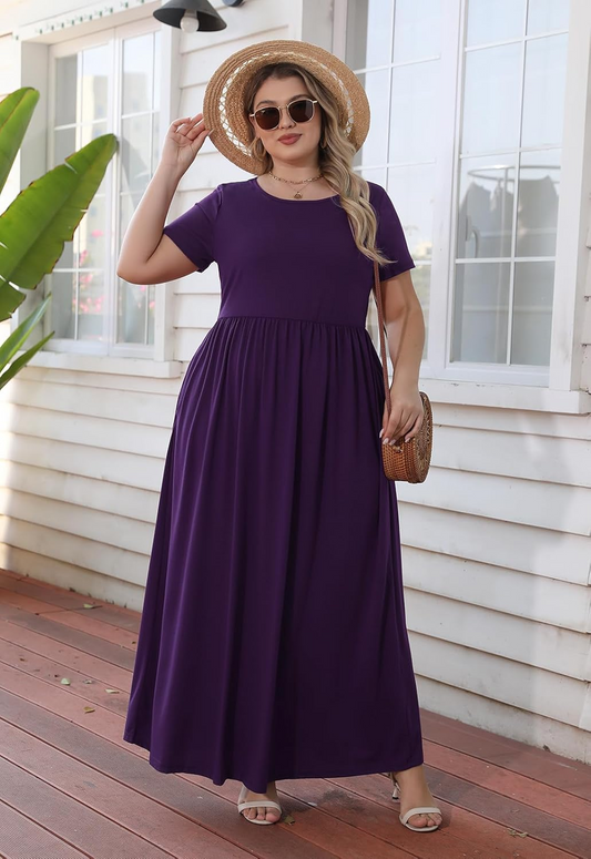 Evelyn Casual Maxi Dress