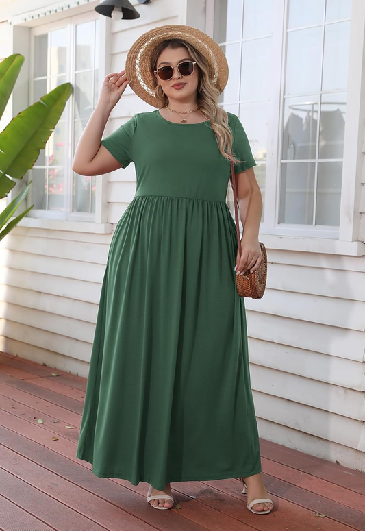 Evelyn Casual Maxi Dress