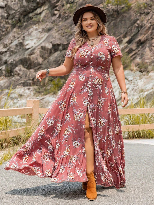Garden Breeze Maxi Dress