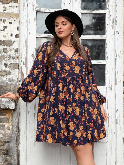 Vintage Field Floral Dress