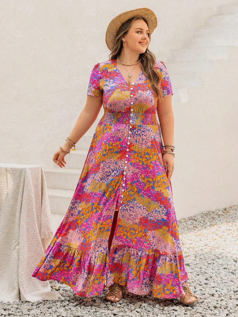 Garden Breeze Maxi Dress